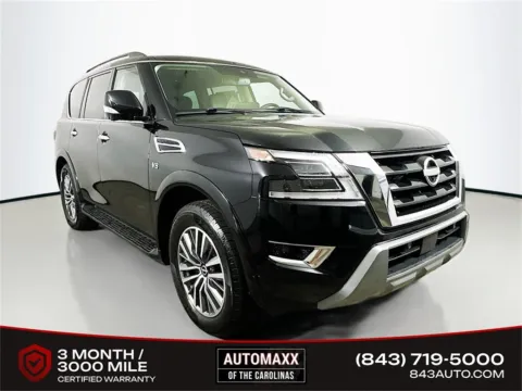 Black 2022 Nissan Armada SL for sale in Summerville, SC