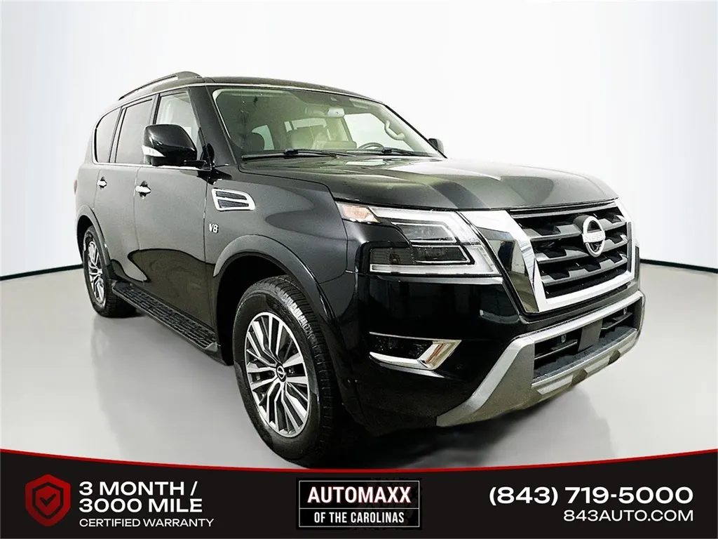 Black 2022 Nissan Armada SL for sale in Summerville, SC
