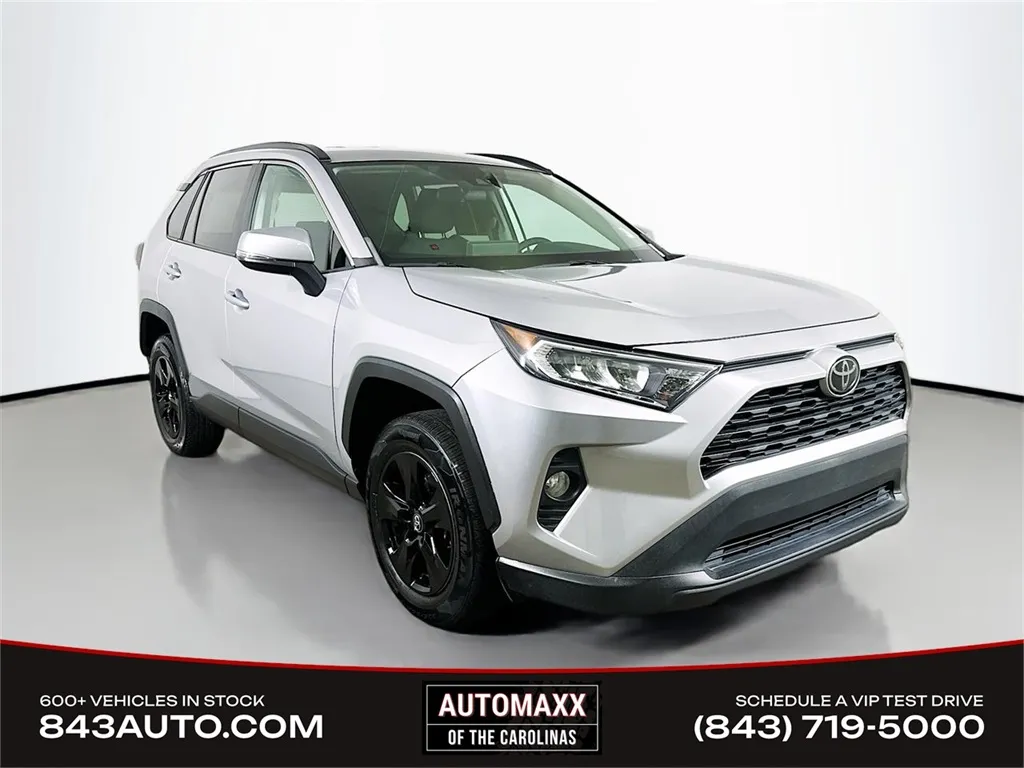 Silver 2021 Toyota RAV4 XLE for sale in Summerville, SC