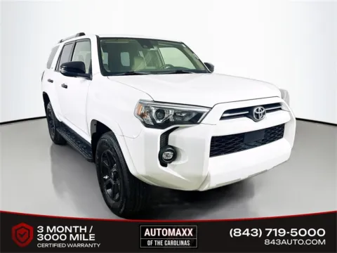 White 2022 Toyota 4Runner SR5 Premium for sale in Summerville, SC