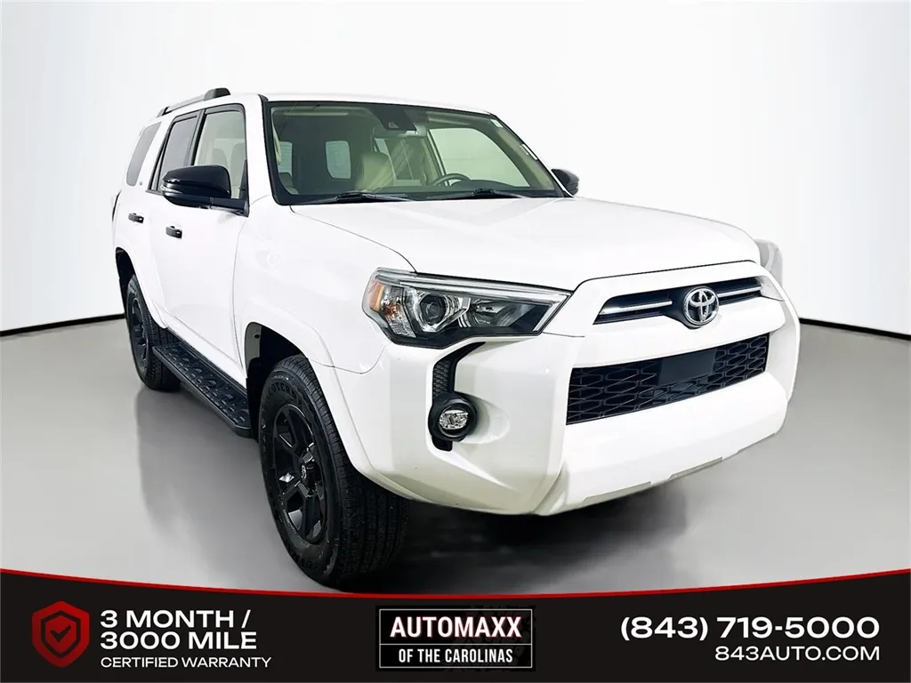 White 2022 Toyota 4Runner SR5 Premium for sale in Summerville, SC