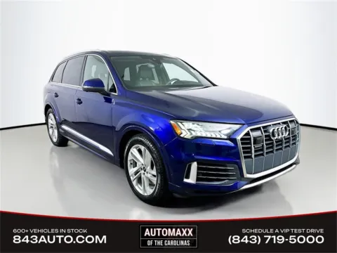 Blue 2021 Audi Q7 55 Prestige for sale in Summerville, SC