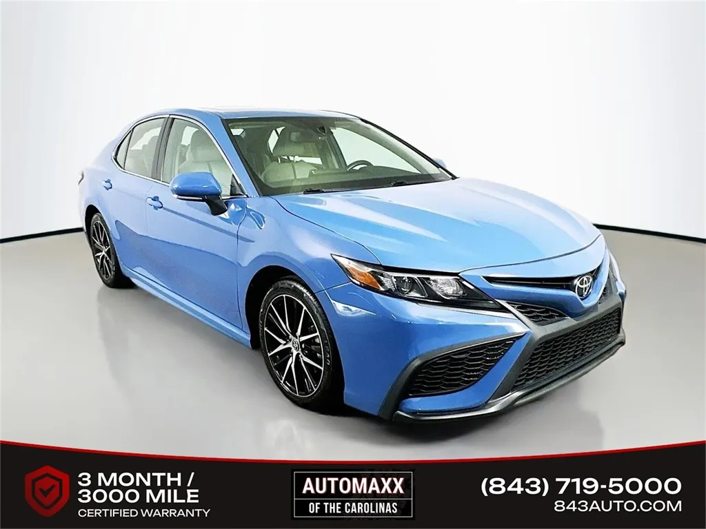 Blue 2024 Toyota Camry SE for sale in Summerville, SC