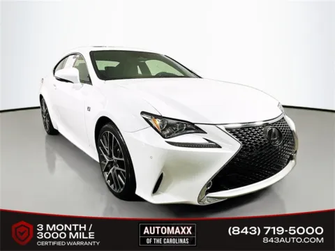 White 2018 Lexus RC 350 for sale in Summerville, SC