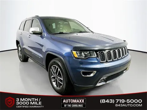 Blue 2020 Jeep Grand Cherokee Limited for sale in Summerville, SC