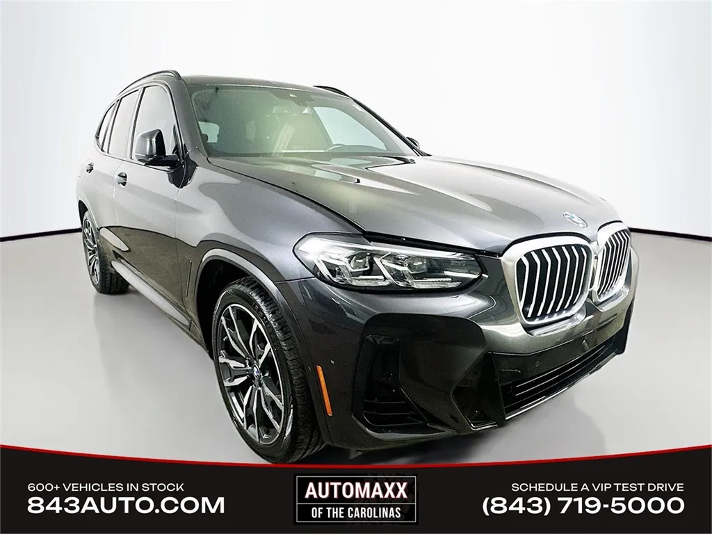 Gray 2022 BMW X3 xDrive30i for sale in Summerville, SC