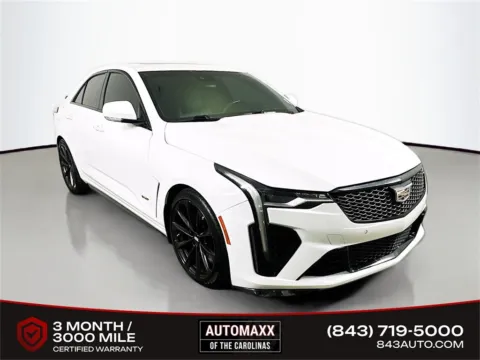 White 2022 Cadillac CT4 V-Series for sale in Summerville, SC