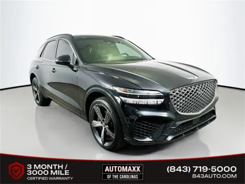 Black 2022 Genesis GV70 3.5T Sport for sale in Summerville, SC