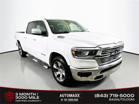 White 2020 Ram 1500 Laramie for sale in Summerville, SC