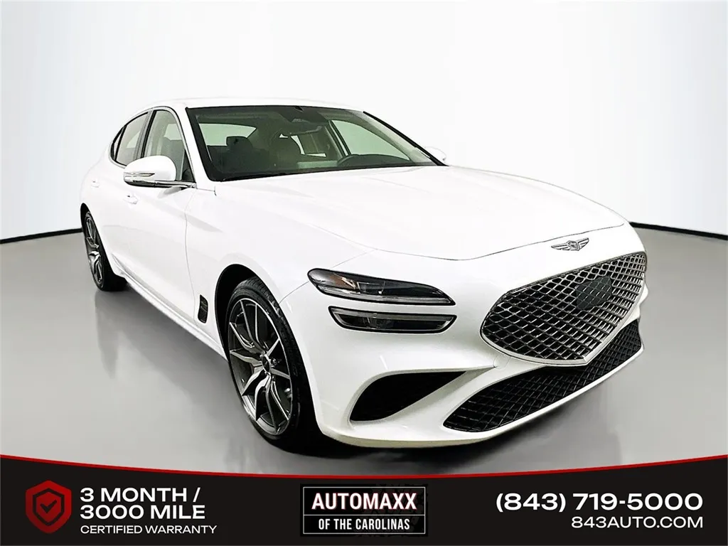 White 2025 Genesis G70 2.5T for sale in Summerville, SC