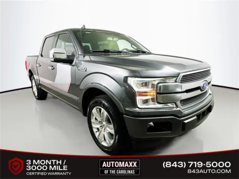 Gray 2020 Ford F-150 Platinum for sale in Summerville, SC
