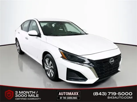 White 2023 Nissan Altima 2.5 S for sale in Summerville, SC