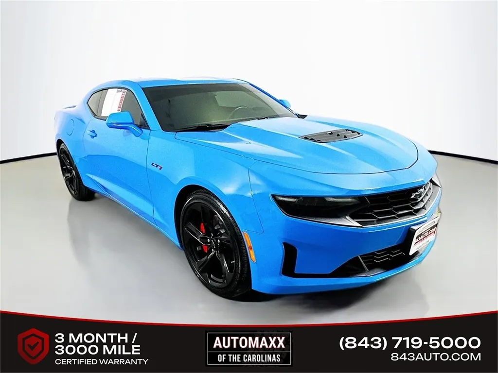Blue 2023 Chevrolet Camaro LT1 for sale in Summerville, SC