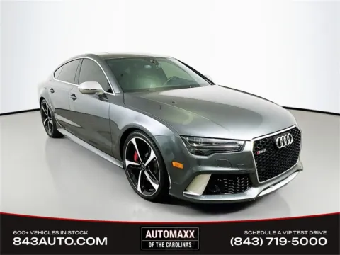 Silver 2017 Audi RS 7 4.0T Prestige for sale in Summerville, SC