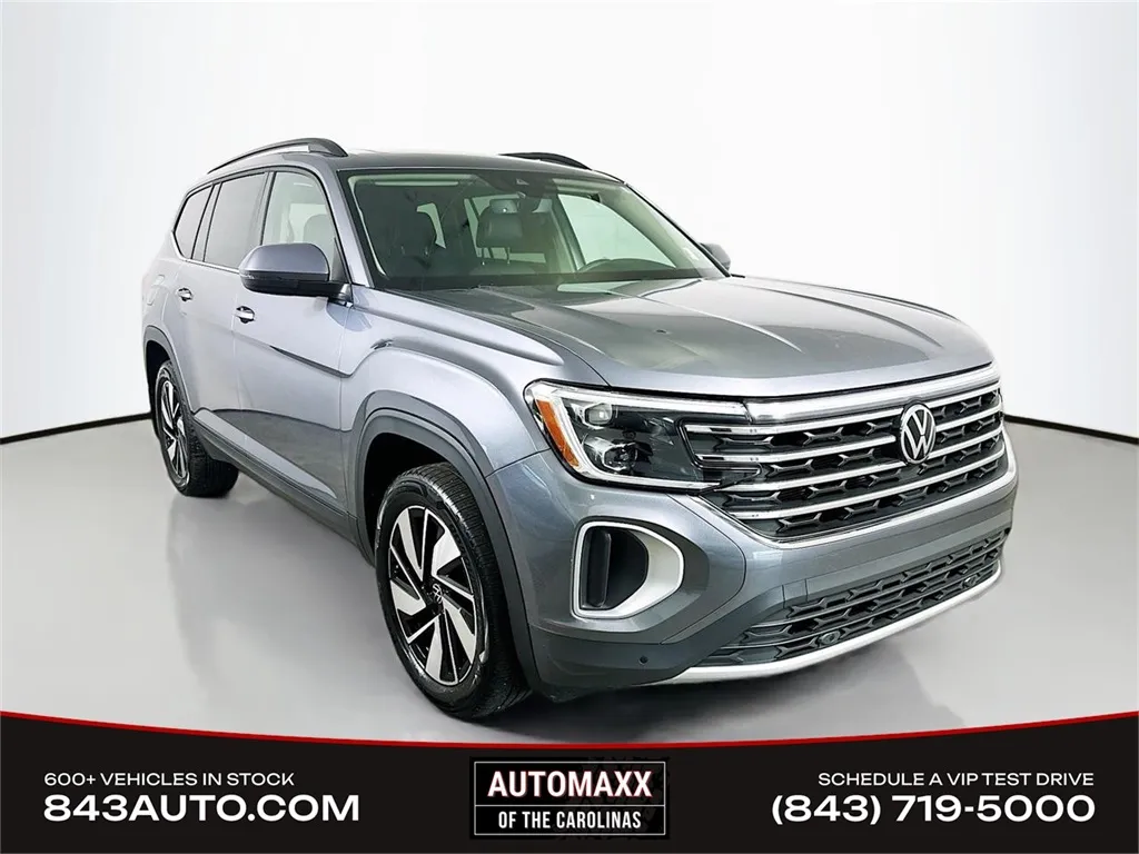 Gray 2024 Volkswagen Atlas 2.0T SE w/Technology for sale in Summerville, SC