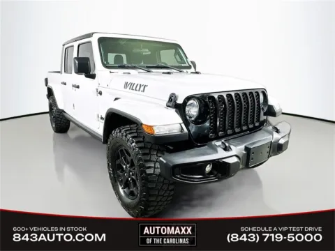 White 2021 Jeep Gladiator Willys for sale in Summerville, SC