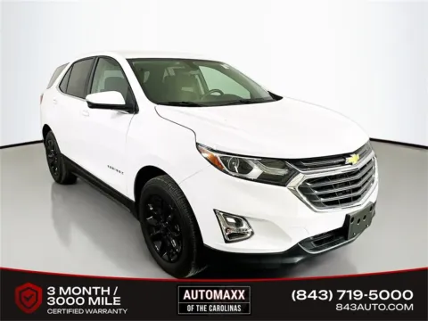 White 2019 Chevrolet Equinox LT for sale in Summerville, SC