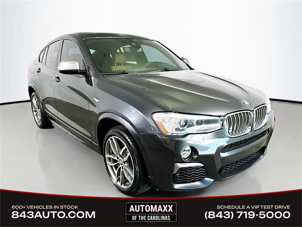 Gray 2018 BMW X4 M40i for sale in Summerville, SC