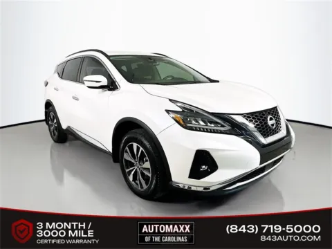 White 2023 Nissan Murano SV for sale in Summerville, SC