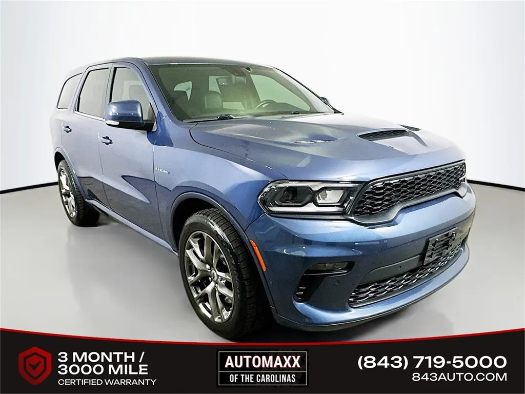 Blue 2021 Dodge Durango R/T for sale in Summerville, SC
