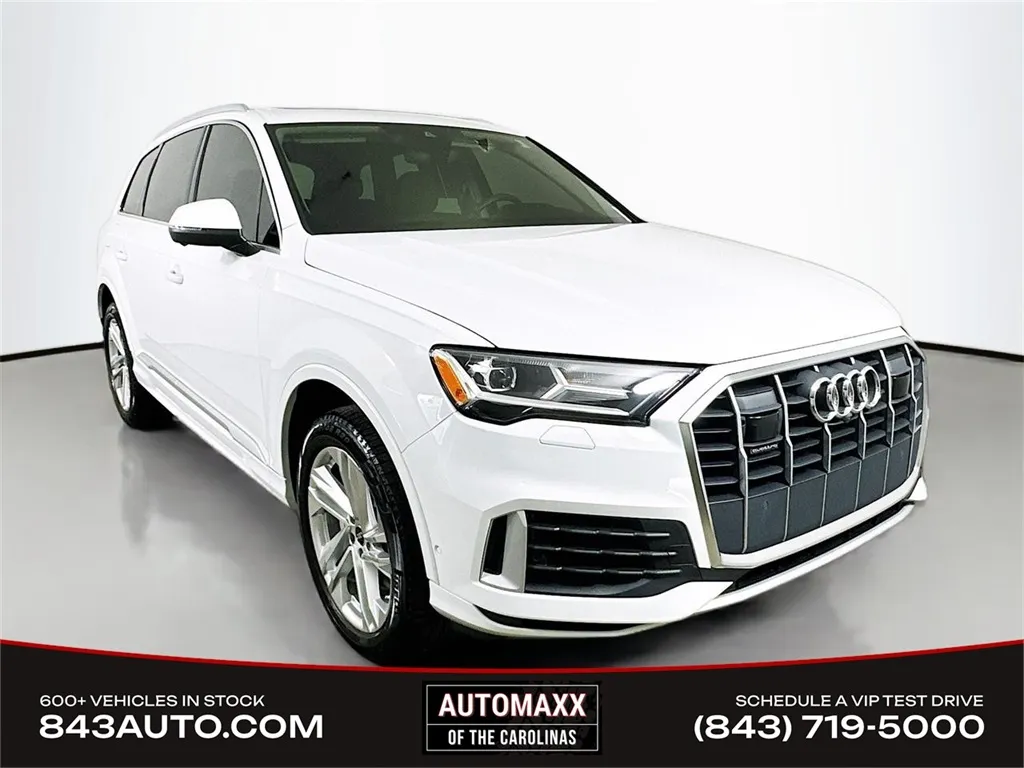 White 2023 Audi Q7 55 Premium Plus for sale in Summerville, SC