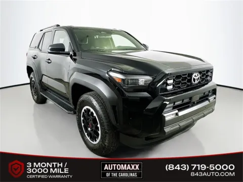 Black 2025 Toyota 4Runner TRD Off-Road for sale in Summerville, SC