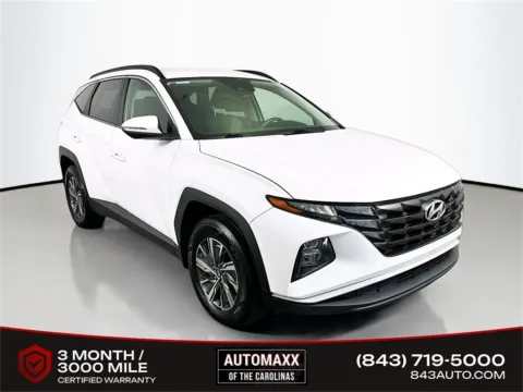White 2022 Hyundai Tucson Hybrid Blue for sale in Summerville, SC