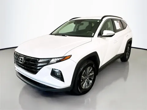 Another view of 2022 Hyundai Tucson Hybrid Blue for sale in Summerville, SC at Automaxx of the Carolinas