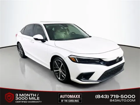 White 2023 Honda Civic Touring for sale in Summerville, SC