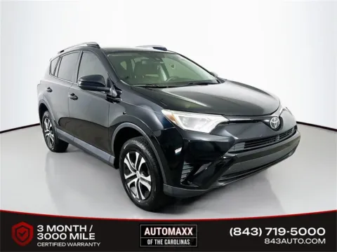 Black 2018 Toyota RAV4 LE for sale in Summerville, SC