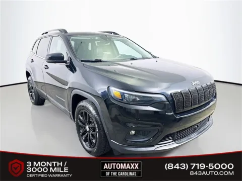 Black 2022 Jeep Cherokee Latitude Lux for sale in Summerville, SC