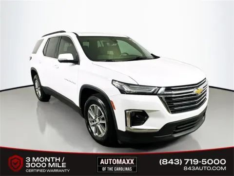 White 2023 Chevrolet Traverse LT for sale in Summerville, SC