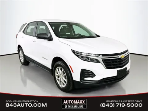 White 2022 Chevrolet Equinox LS for sale in Summerville, SC