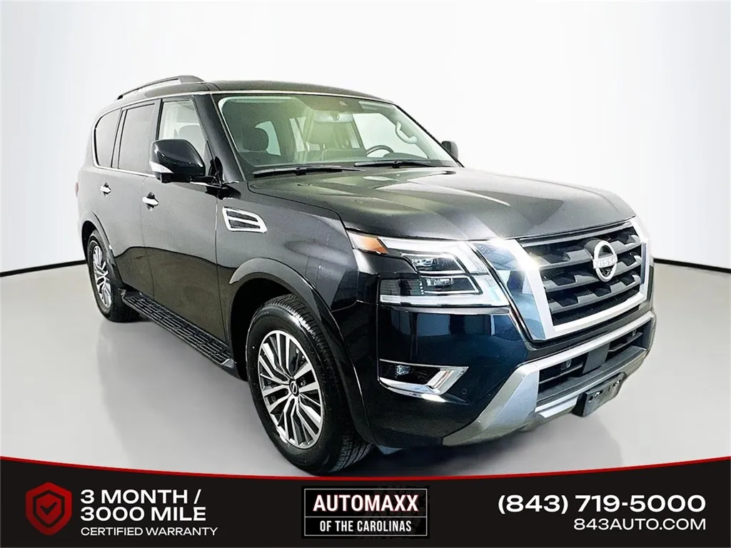 Black 2023 Nissan Armada SL for sale in Summerville, SC