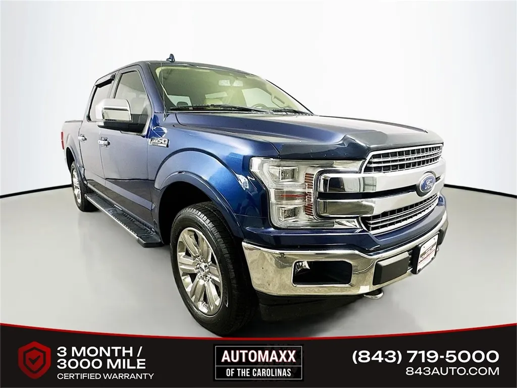 Blue 2018 Ford F-150 Lariat for sale in Summerville, SC