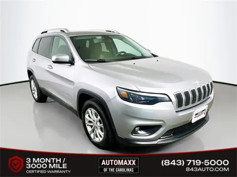 Silver 2019 Jeep Cherokee Latitude for sale in Summerville, SC