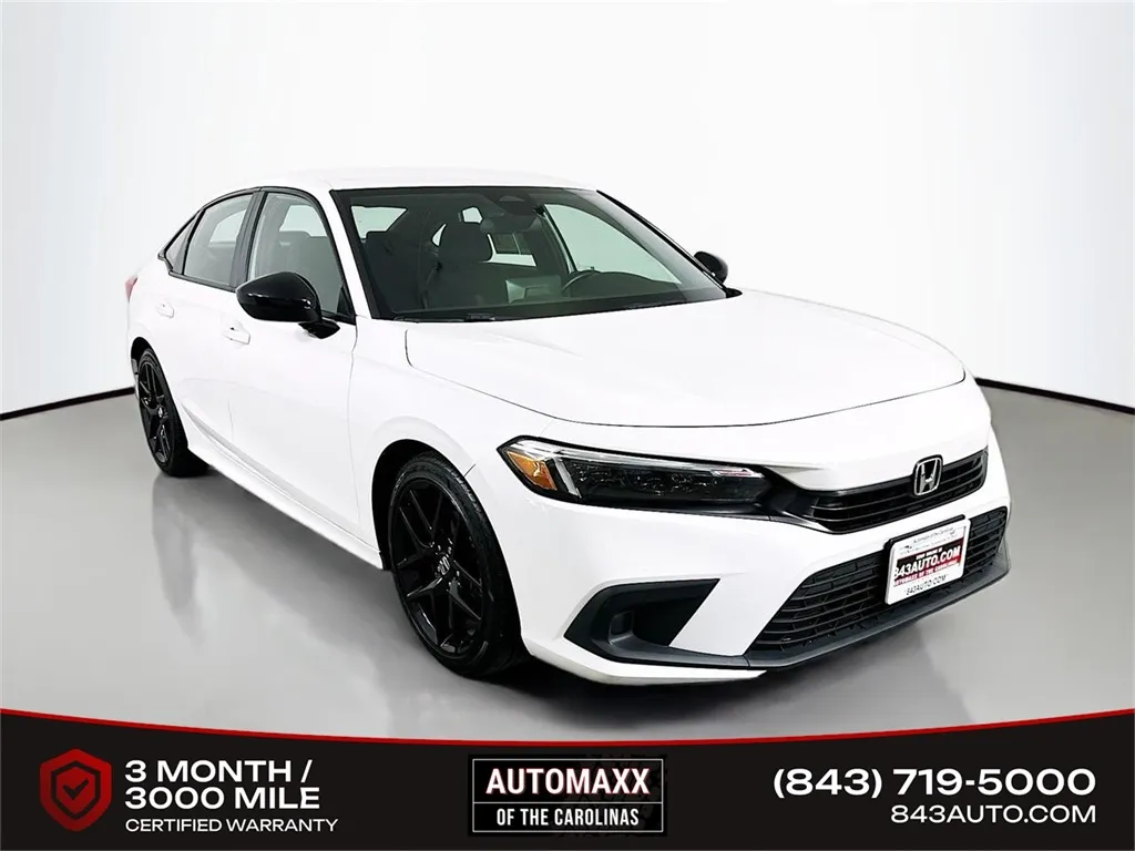 White 2024 Honda Civic Sport for sale in Summerville, SC