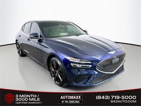 Blue 2023 Genesis G70 3.3T for sale in Summerville, SC