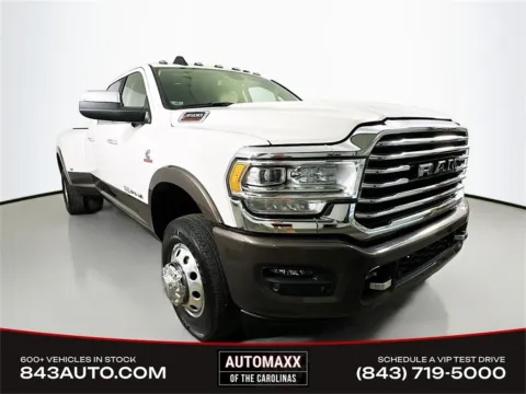 White 2022 Ram 3500 Laramie Longhorn for sale in Summerville, SC