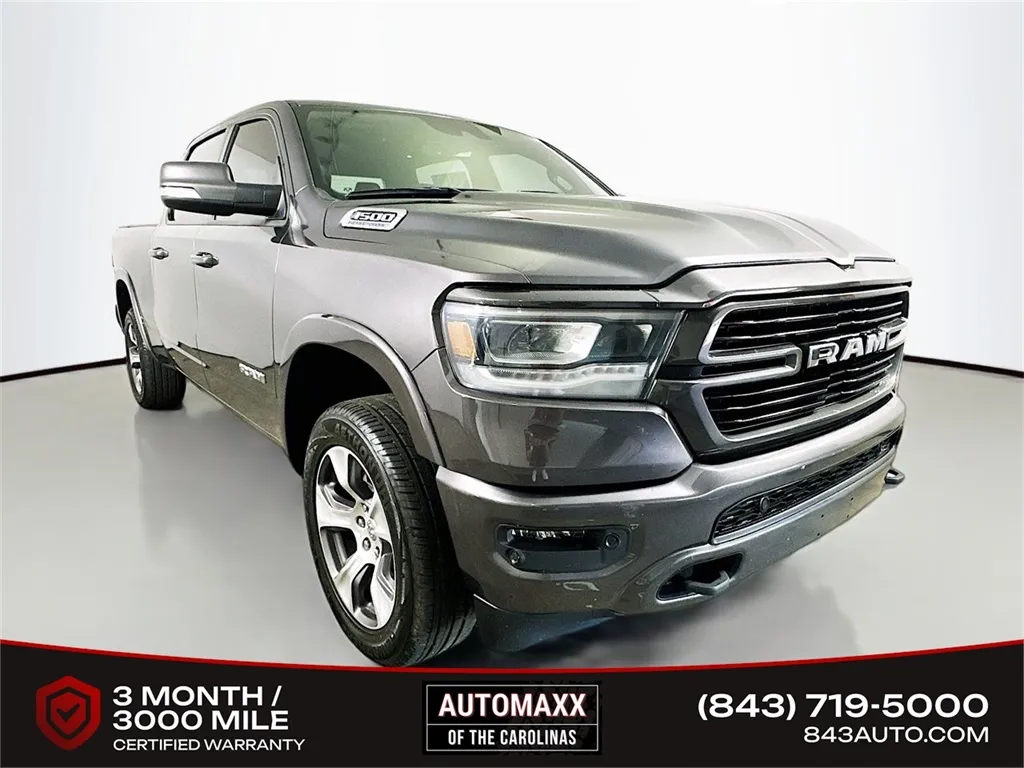 Gray 2021 Ram 1500 Laramie for sale in Summerville, SC
