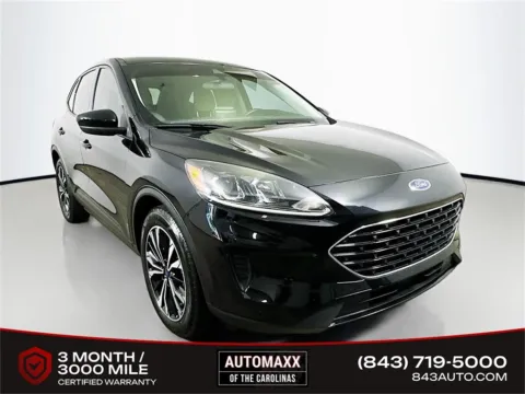 Black 2022 Ford Escape SE for sale in Summerville, SC