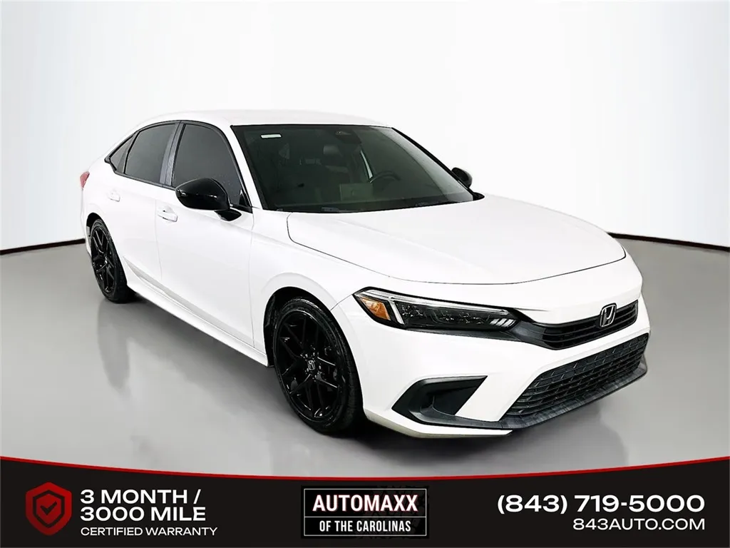 White 2022 Honda Civic Sport for sale in Summerville, SC