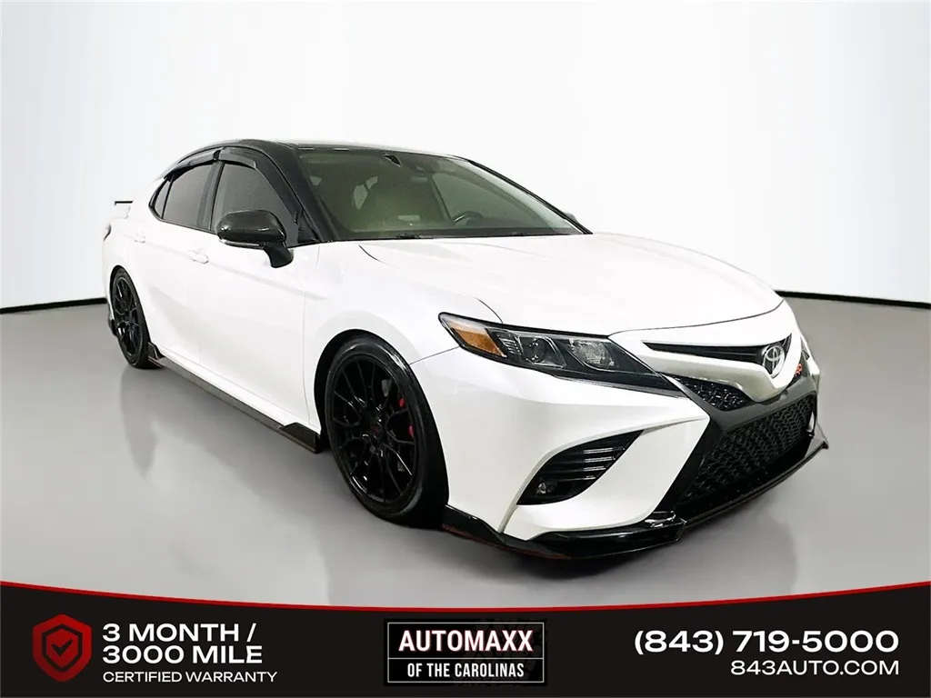 White 2023 Toyota Camry TRD V6 for sale in Summerville, SC