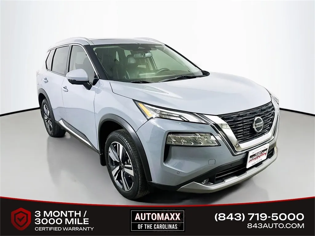 Gray 2021 Nissan Rogue SL for sale in Summerville, SC