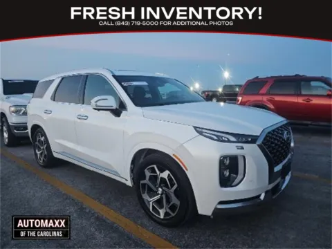 White 2022 Hyundai Palisade Calligraphy for sale in Summerville, SC