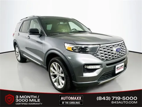 Gray 2021 Ford Explorer Platinum for sale in Summerville, SC