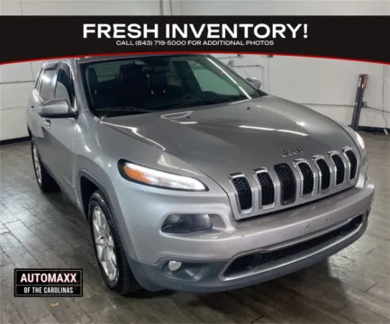 Silver 2016 Jeep Cherokee Limited for sale in Summerville, SC