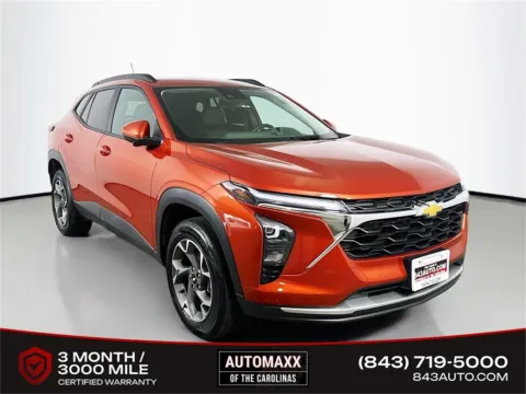 Orange 2024 Chevrolet Trax LT for sale in Summerville, SC