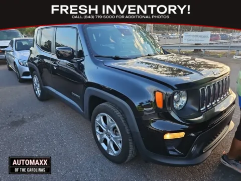 Black 2019 Jeep Renegade Latitude for sale in Summerville, SC
