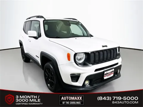 White 2020 Jeep Renegade Altitude for sale in Summerville, SC